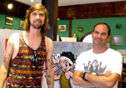 Rencontre avec BUZY P / meet BUZY P (Pedro Winter) @ Calvi On The Rocks JUILLET / JULY 2011 (Calvi - Corsica).