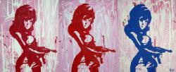 Jeune fille  la mitraillette (2005) 