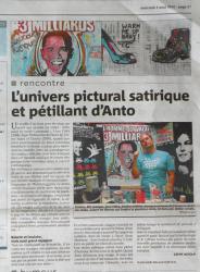 Corse Matin / 4 aout 2010.