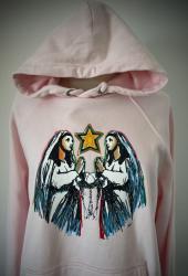SWEAT A CAPUCHE "MARIA" (NUDE) XL